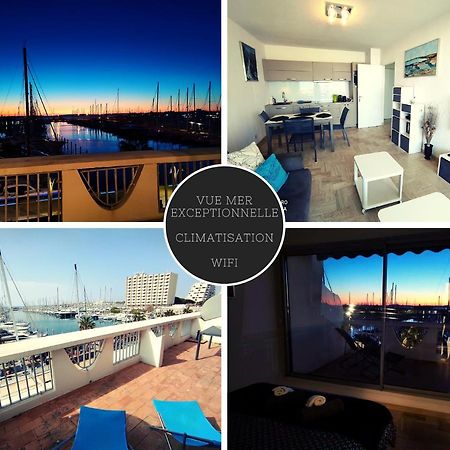 Classé 3 étoiles - Magnifique vue sur le port La Grande-Motte Exterior foto