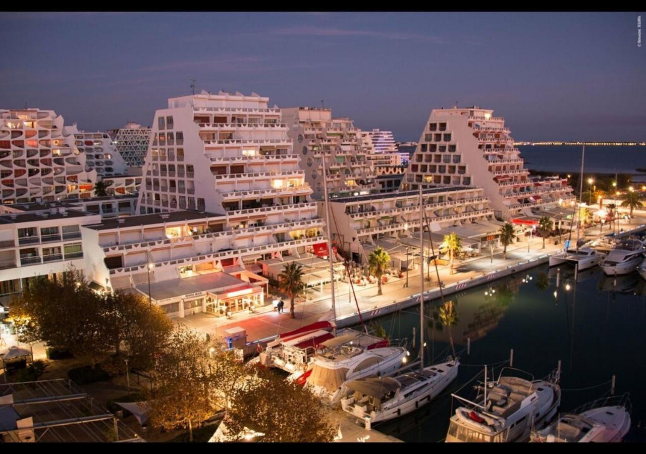 Classé 3 étoiles - Magnifique vue sur le port La Grande-Motte Exterior foto